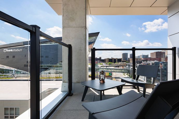 Imagen de los exteriores del Hotel Moxy Minneapolis Downtown. Foto 14