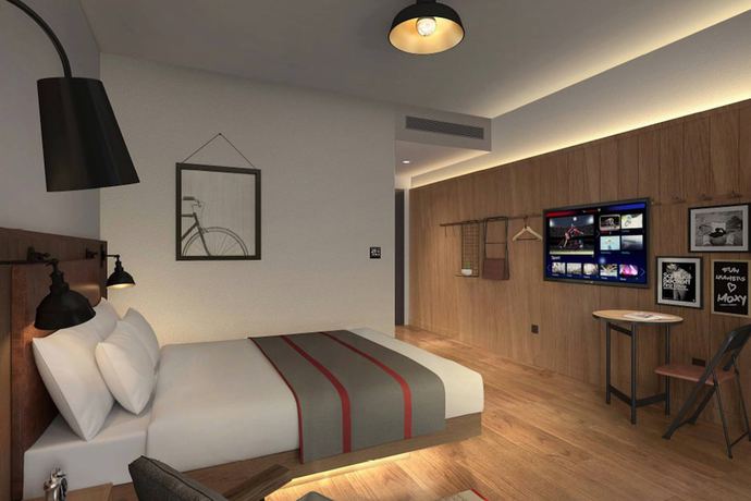 Imagen de la habitación del Hotel Moxy Nanjing Jiangning. Foto 6