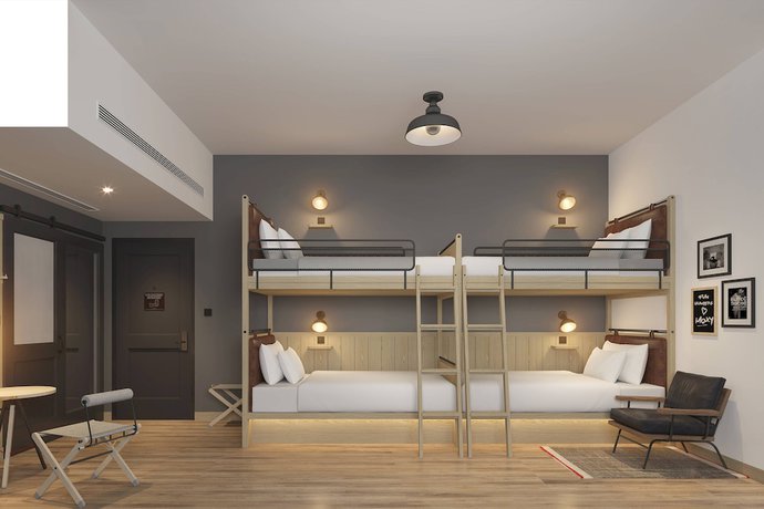 Imagen de la habitación del Hotel Moxy Nanjing Jiangning. Foto 7