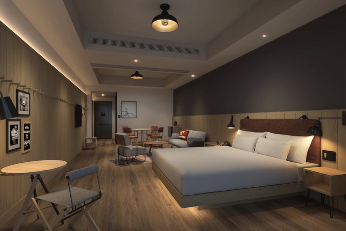 Imagen de la habitación del Hotel Moxy Nanjing Jiangning. Foto 8