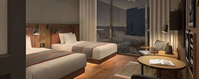 Imagen de la habitación del Hotel Moxy Nanjing Jiangning. Foto 9