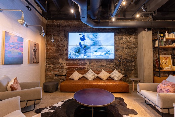 Imagen de los interiores del Hotel Moxy Nashville Downtown. Foto 16