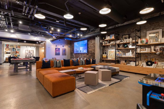 Imagen de los interiores del Hotel Moxy Nashville Downtown. Foto 17