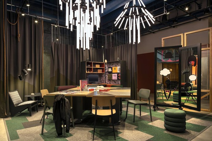 Imagen del bar/restaurante del Hotel Moxy Oakland Downtown. Foto 2
