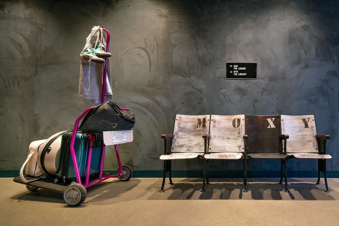 Imagen de los interiores del Hotel Moxy Oakland Downtown. Foto 19