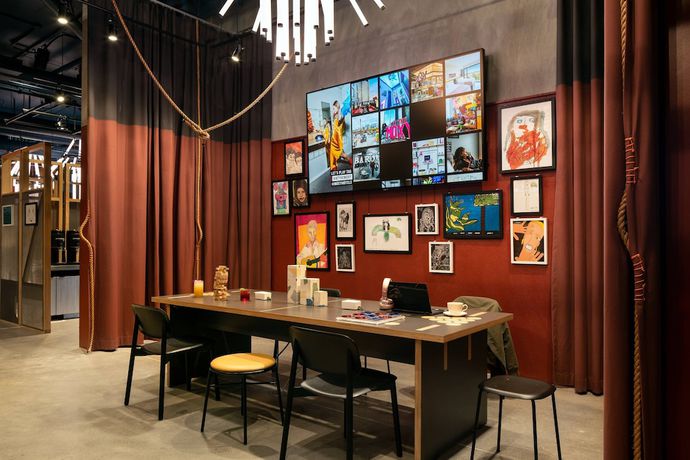 Imagen del bar/restaurante del Hotel Moxy Oakland Downtown. Foto 5
