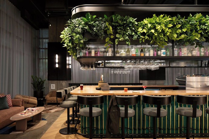 Imagen del bar/restaurante del Hotel Moxy Ottawa Downtown. Foto 2