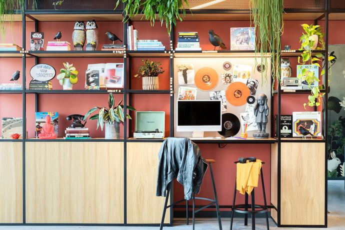 Imagen de los interiores del Hotel Moxy Paris Val D’europe. Foto 14