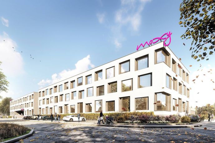 Imagen de los exteriores del Hotel Moxy Rust. Foto 6