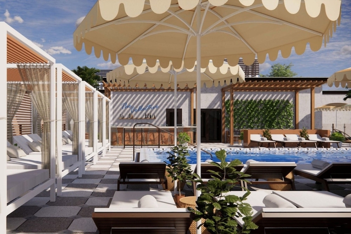 Imagen de la piscina del Hotel Moxy St. Petersburg Downtown. Foto 10