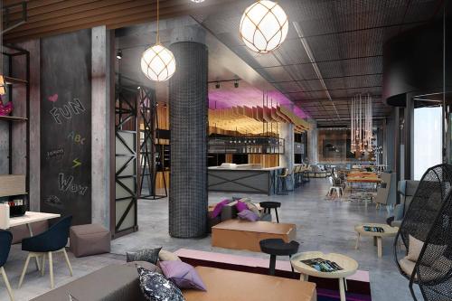 Imagen de los interiores del Hotel Moxy Szczecin City. Foto 7