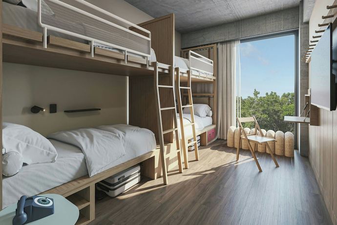 Imagen de la habitación del Hotel Moxy Tulum. Foto 8