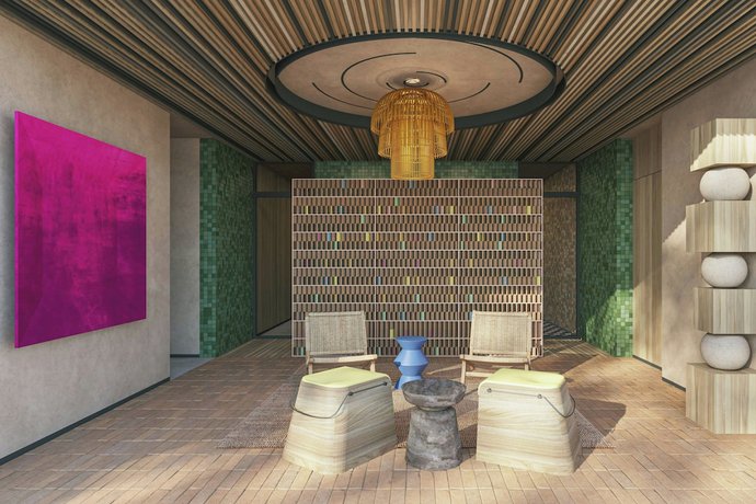 Imagen de la piscina del Hotel Moxy Tulum. Foto 15