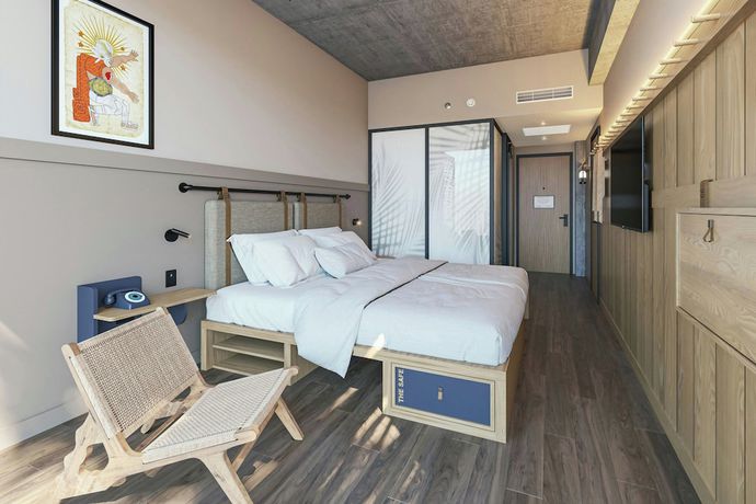 Imagen de la habitación del Hotel Moxy Tulum. Foto 10