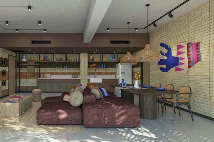 Imagen del bar/restaurante del Hotel Moxy Tulum. Foto 6