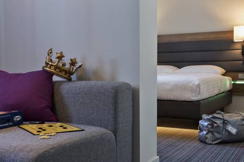 Imagen de la habitación del Hotel Moxy Vienna Airport. Foto 15