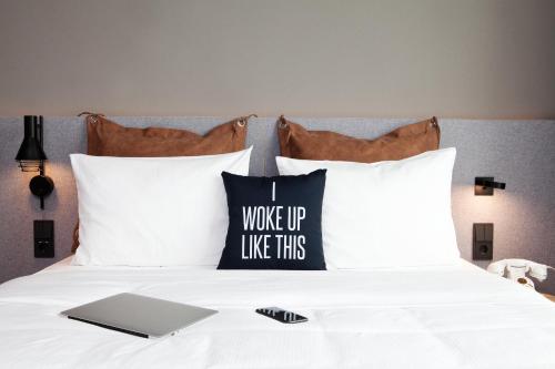 Imagen de la habitación del Hotel Moxy Vienna City East. Foto 20