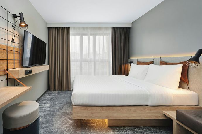 Imagen de la habitación del Hotel Moxy Warsaw City. Foto 9