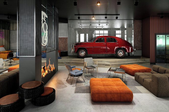 Imagen de los interiores del Hotel Moxy Warsaw City. Foto 15