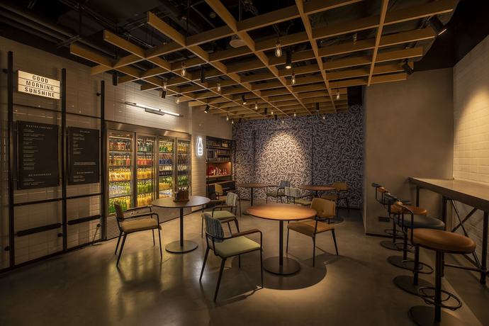 Imagen del bar/restaurante del Hotel Moxy Xi'An Beilin. Foto 3