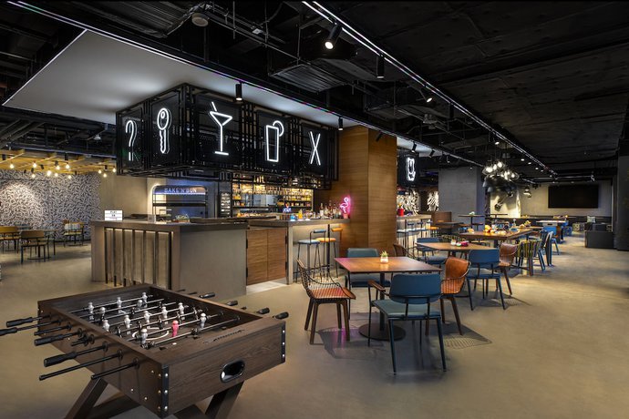 Imagen del bar/restaurante del Hotel Moxy Xi'An Beilin. Foto 4
