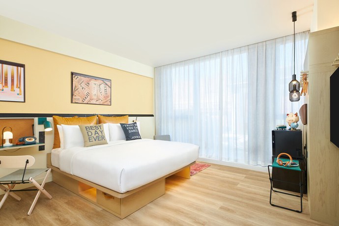 Imagen de la habitación del Hotel Moxy Xi'an Downtown. Foto 7