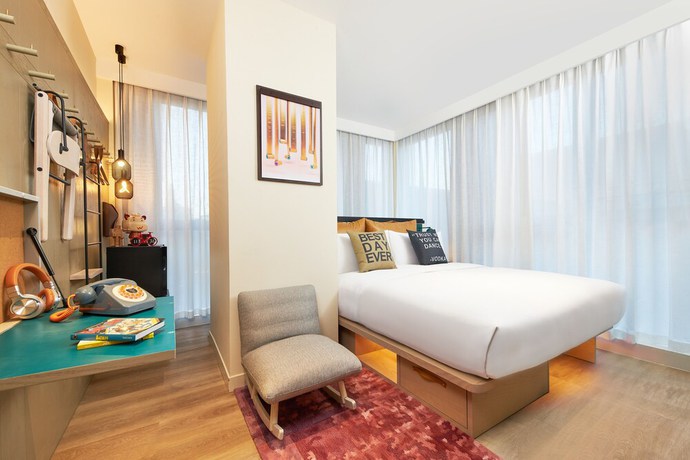 Imagen de la habitación del Hotel Moxy Xi'an Downtown. Foto 11