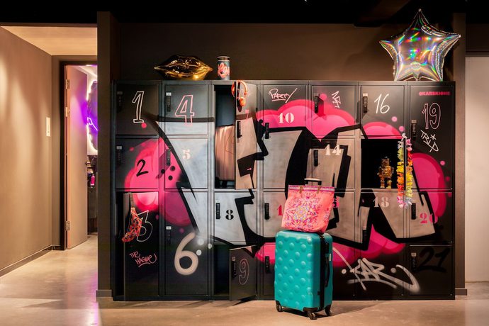 Imagen de los interiores del Hotel Moxy the Hague. Foto 18