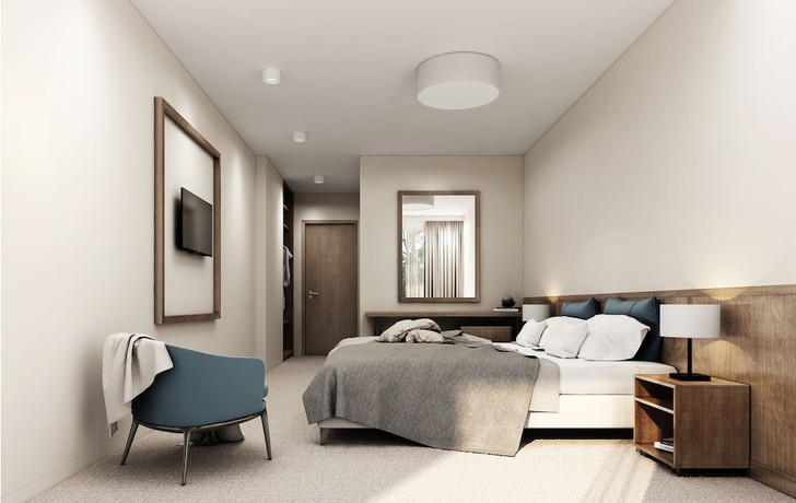 Imagen de la habitación del Hotel Mpm Azurro. Foto 3