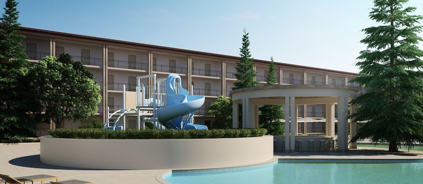 Imagen de los exteriores del Hotel Mpm Azurro. Foto 6