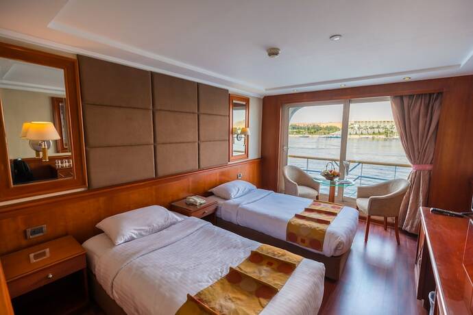 Imagen de la habitación del Hotel Ms Nephtis Nile Cruise. Foto 16