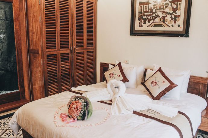 Imagen de la habitación del Hotel Mua Caves Ecolodge. Foto 8