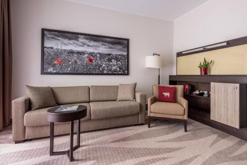 Imagen de la habitación del Hotel Munich Airport Marriott. Foto 17