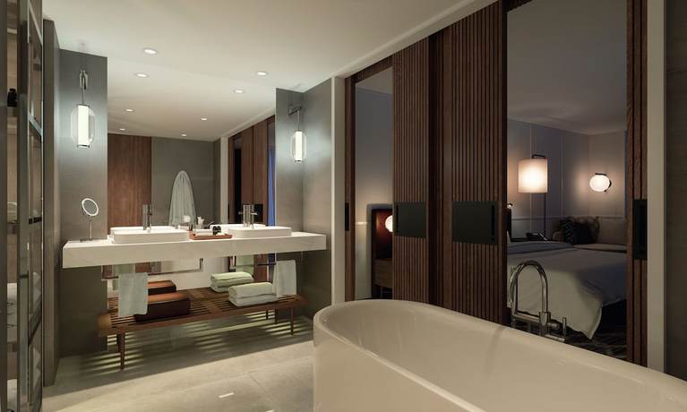 Imagen de la habitación del Hotel Munich Marriott City West. Foto 9