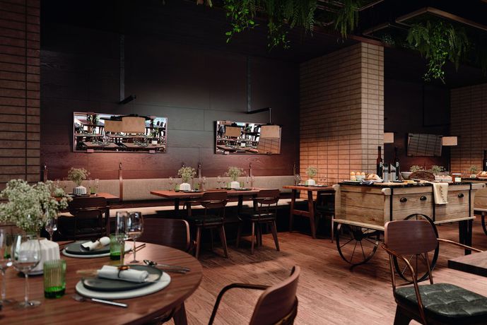Imagen del bar/restaurante del Hotel Munich Marriott City West. Foto 4