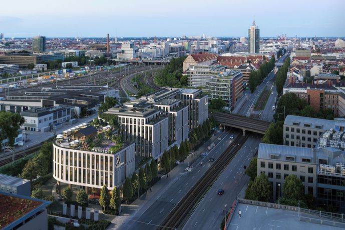 Imagen general del Hotel Munich Marriott City West. Foto 2