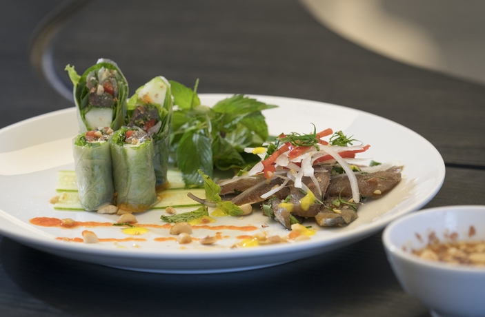 Imagen del bar/restaurante del Hotel Muong Thanh Luxury Phu Quoc. Foto 5