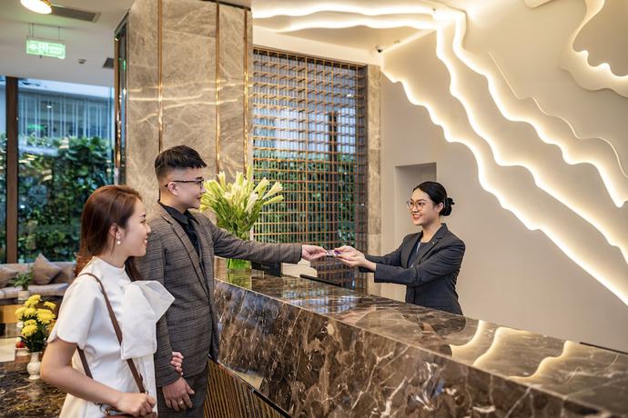 Imagen de los interiores del Hotel Muong Thanh Luxury Saigon. Foto 12