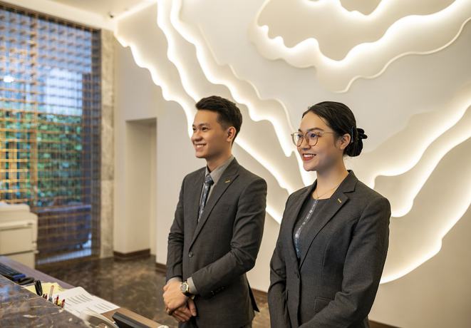 Imagen de los interiores del Hotel Muong Thanh Luxury Saigon. Foto 14