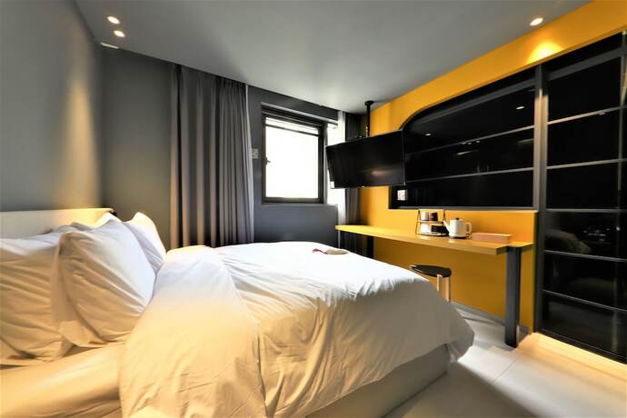 Imagen de la habitación del Hotel Mu:te. Foto 17