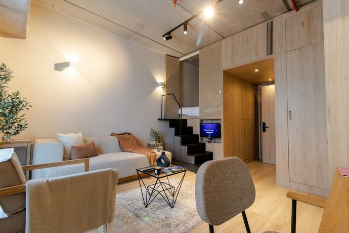 Imagen de la habitación del Hotel Mutuo Vive. Foto 16