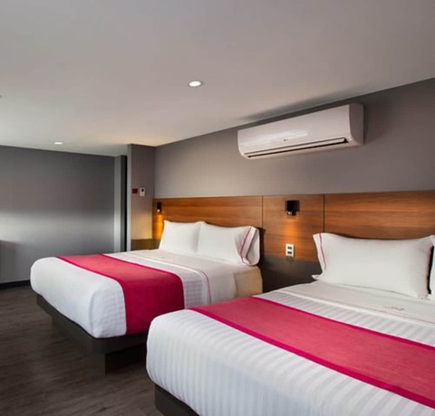 Imagen de la habitación del Hotel Mx Aeropuerto. Foto 5