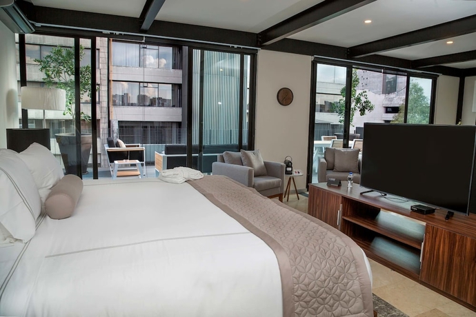 Imagen de la habitación del Hotel Mx Grand Suites. Foto 8