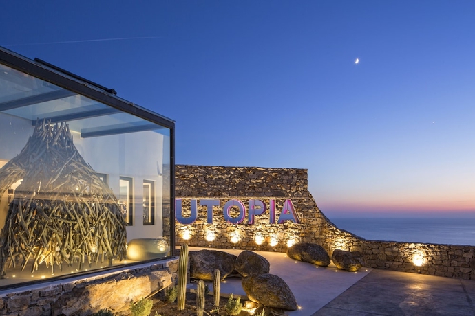 Imagen de los interiores del Hotel Myconian Utopia Relais and Chateaux. Foto 18