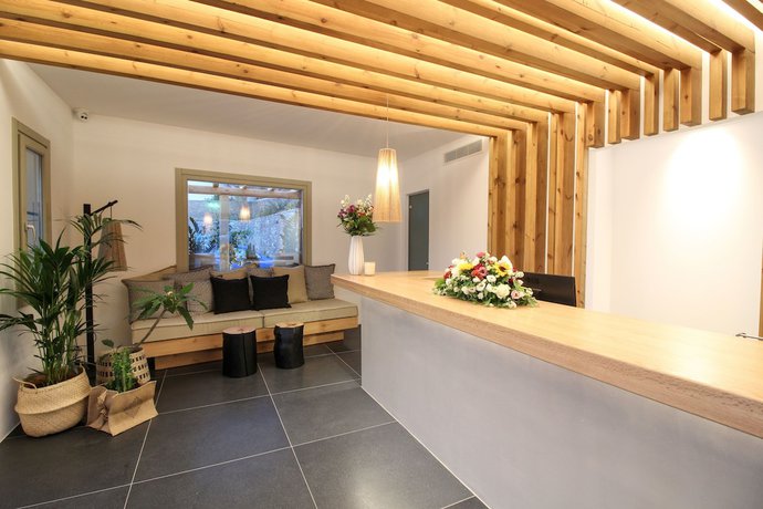 Imagen del bar/restaurante del Hotel Mykonos Cactus. Foto 2