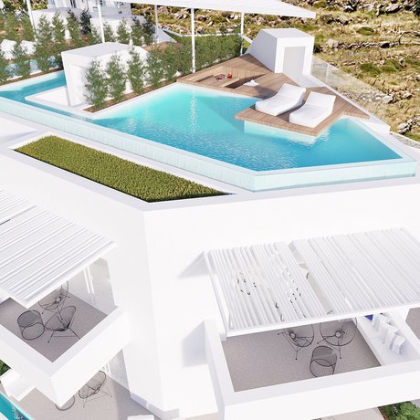 Imagen de la habitación del Hotel Mykonos Dove Beachfront. Foto 5