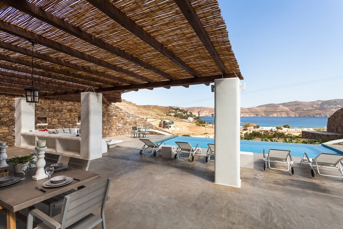 Imagen de los exteriores del Hotel Mykonos Panormos Villas. Foto 3