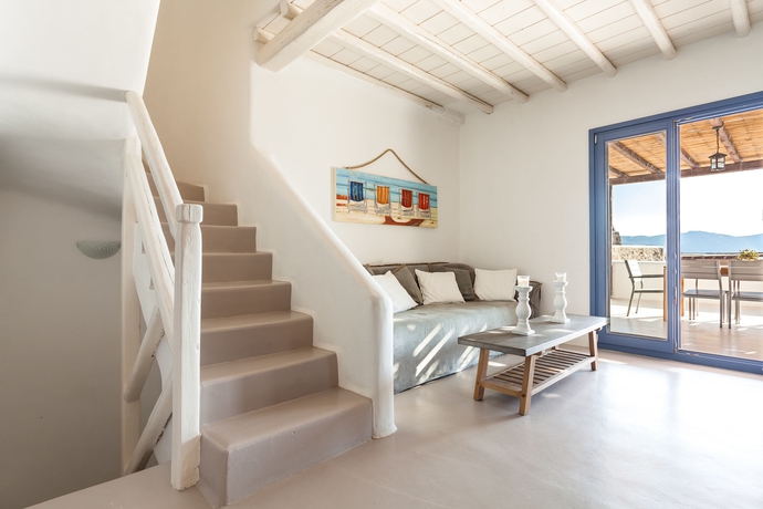 Imagen de los interiores del Hotel Mykonos Panormos Villas. Foto 14