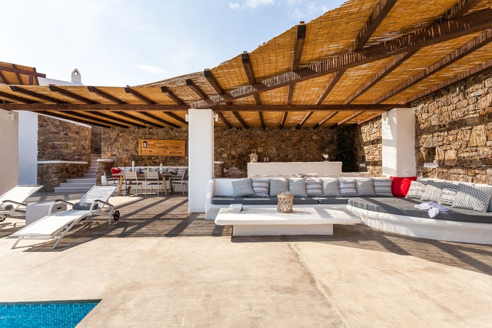 Imagen de los exteriores del Hotel Mykonos Panormos Villas. Foto 8