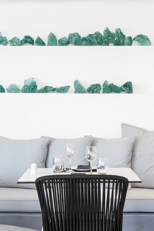 Imagen del bar/restaurante del Hotel Mykonos Princess. Foto 4